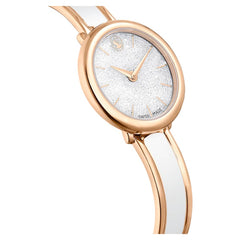 Crystalline bangle watch