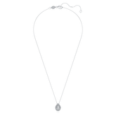 Eternity halo solitaire pendant