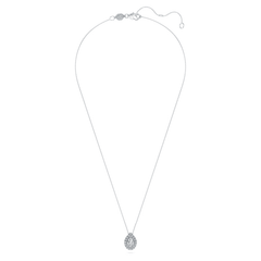 Eternity halo solitaire pendant