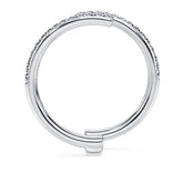 Eternity open band ring