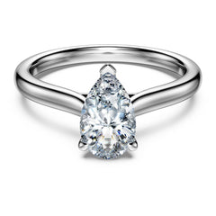 Eternity solitaire ring