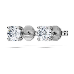 Eternity stud earrings