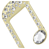 Holiday Magic Double Music Note Ornament