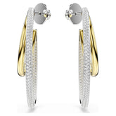 Hyperbola hoop earrings