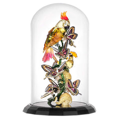 Idyllia Birds and Butterflies Bell Jar