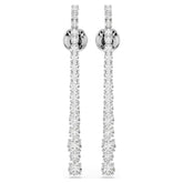 Matrix drop earrings