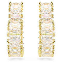 Matrix hoop earrings