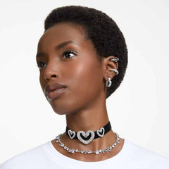 Matrix hoop earrings