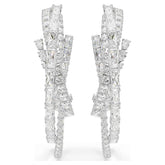 Matrix hoop earrings