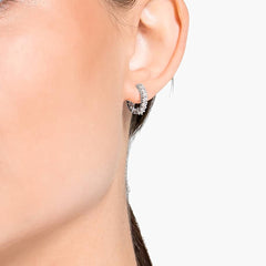 Matrix Vittore hoop earrings