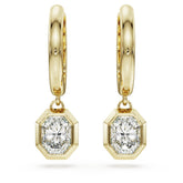 Octagon drop earrings