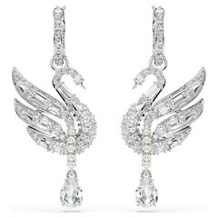 Swan earrings