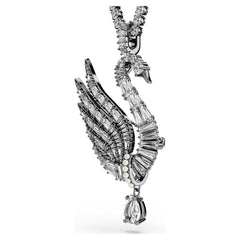 Swan pendant and brooch