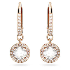Una Angelic drop earrings