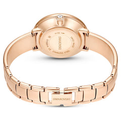 Crystalline bangle watch