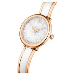 Crystalline bangle watch