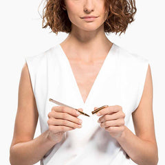 Crystalline rollerball pen