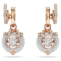 Dragon & Phoenix drop earrings