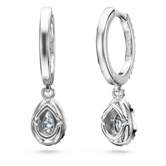 Eternity drop earrings