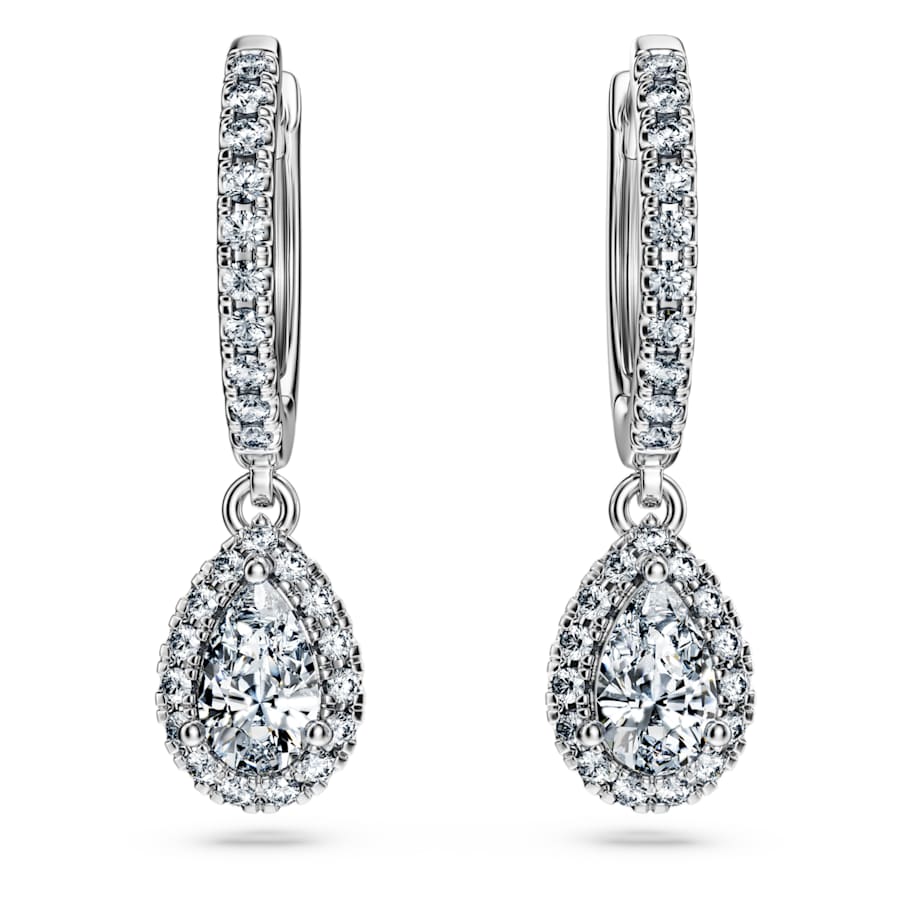 Eternity drop earrings