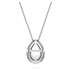 Eternity halo solitaire pendant