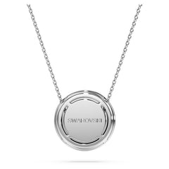 Eternity halo solitaire pendant