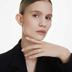 Eternity halo solitaire ring