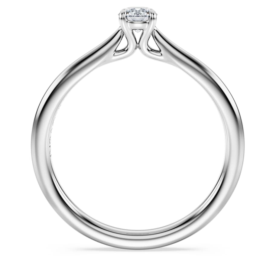 Eternity solitaire ring
