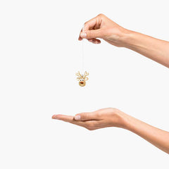 Gingerbread Reindeer Ornament