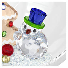 Holiday Cheers Tree and Snowman Ball Ornament