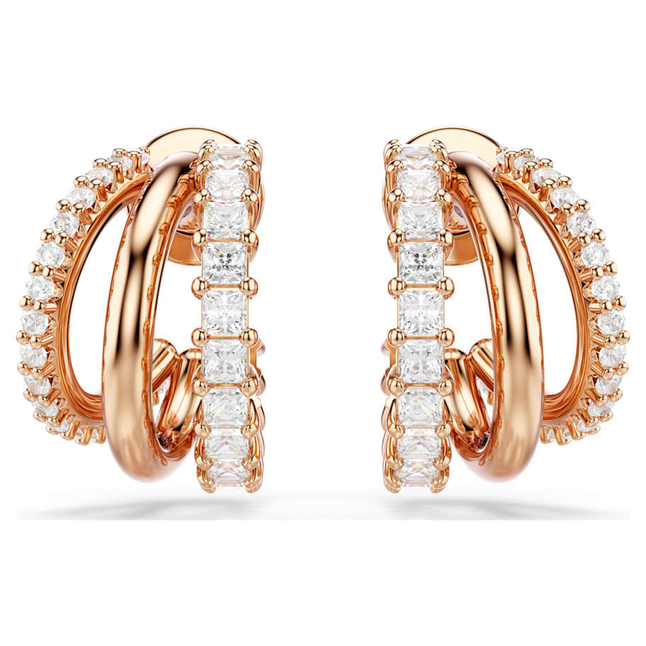 Hyperbola hoop earrings