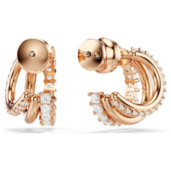 Hyperbola hoop earrings