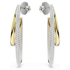 Hyperbola hoop earrings