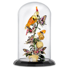 Idyllia Birds and Butterflies Bell Jar