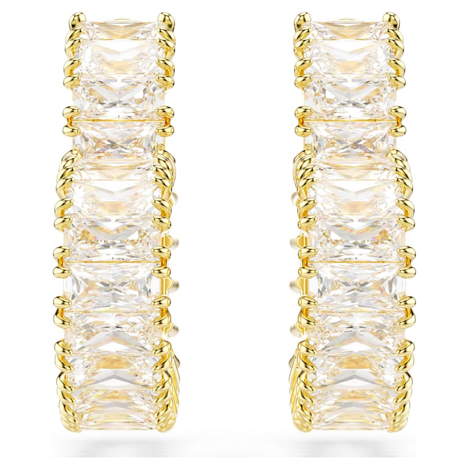 Matrix hoop earrings