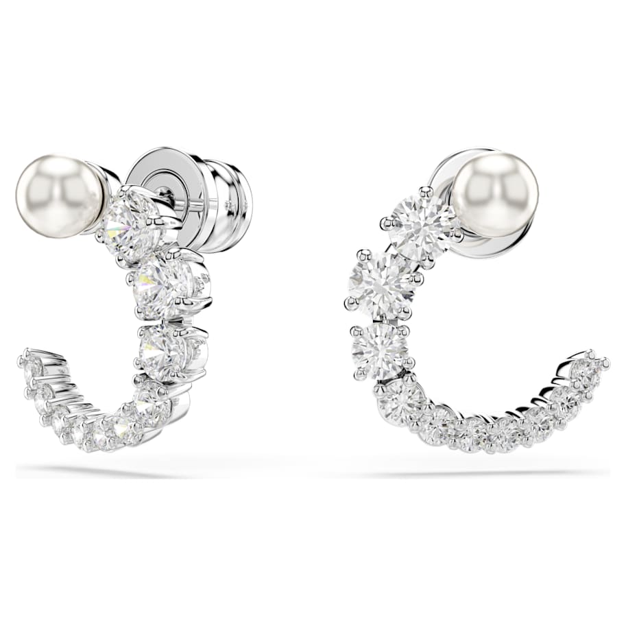 Matrix hoop earrings