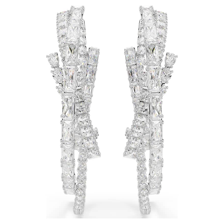 Matrix hoop earrings