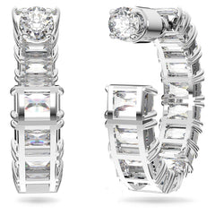 Matrix hoop earrings