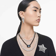 Matrix hoop earrings