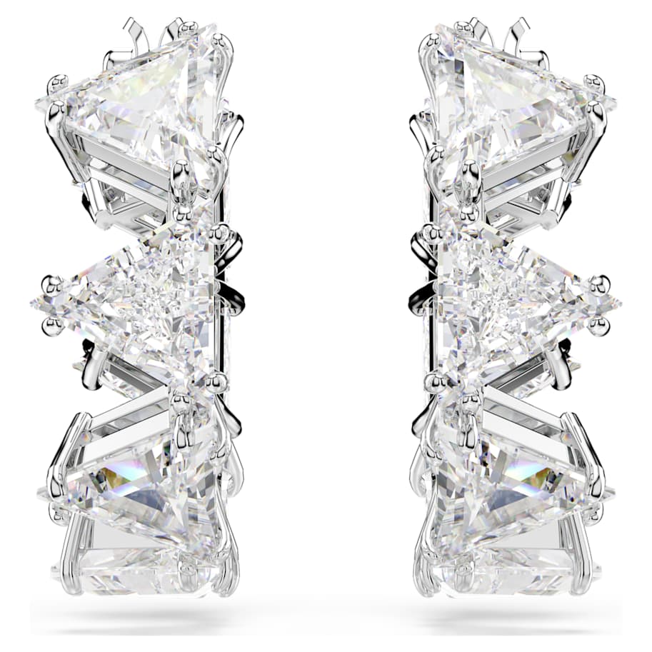 Matrix hoop earrings