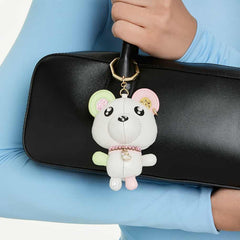 Teddy bag charm