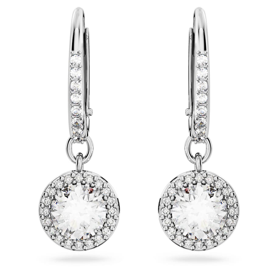 Una Angelic drop earrings