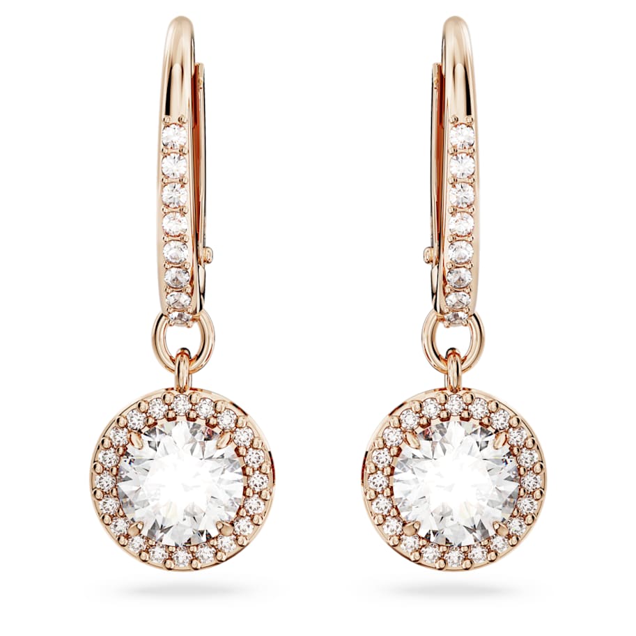 Una Angelic drop earrings